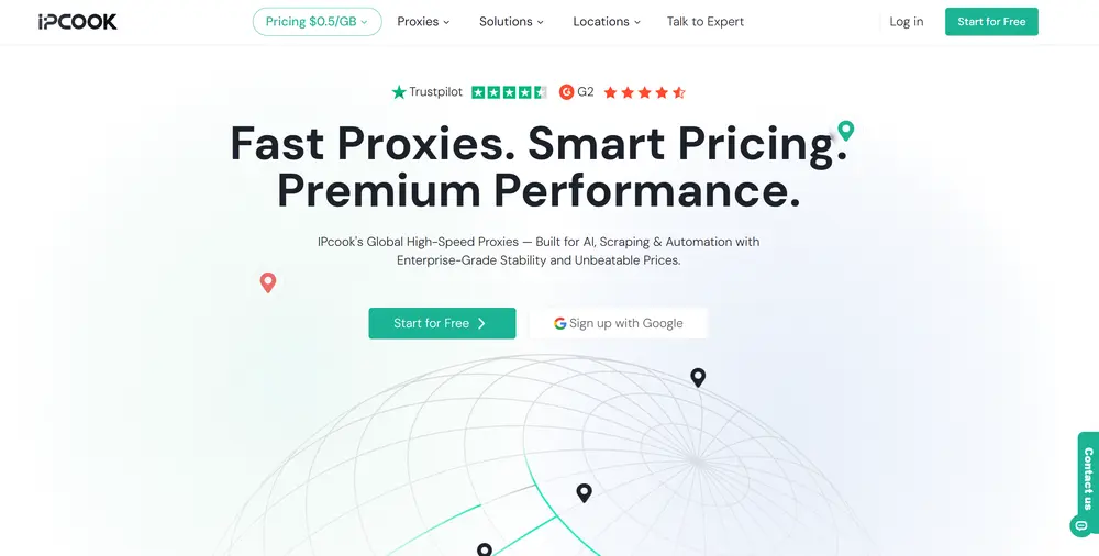 IPcook Proxy Services